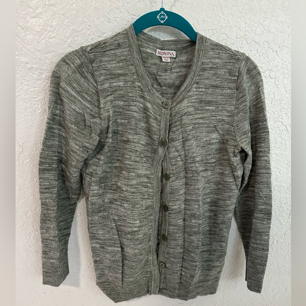 Green Cardigan